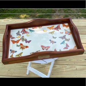 MacKenzie Childs Butterfly Collection Tray
